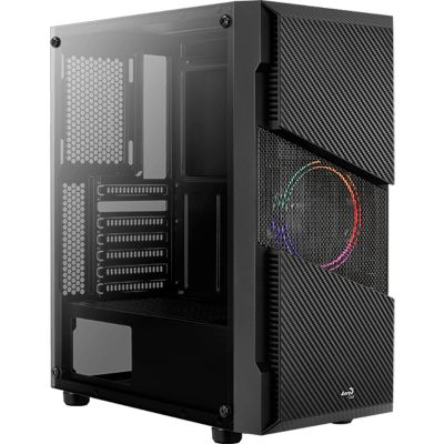 Компьютерный корпус AeroCool Menace Saturn FRGB Black