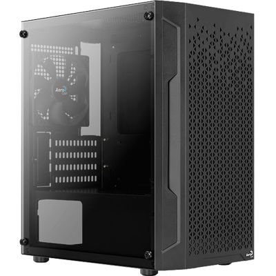 Компьютерный корпус AeroCool Trinity Mini-G-BK-V1 Black