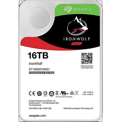 Жесткий диск 16000Гб Seagate IronWolf ST16000VN001