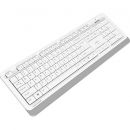 Клавиатура A4Tech Fstyler FK10 White-Grey USB