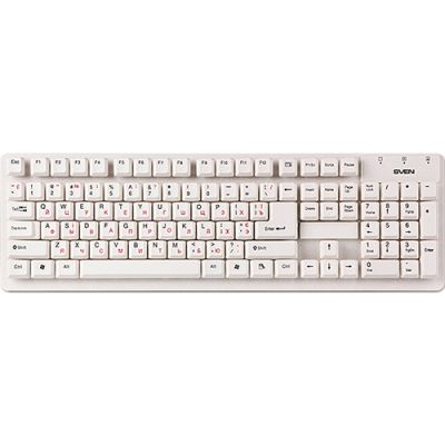 Клавиатура Sven Standard 301 White USB