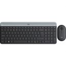 Беспроводная клавиатура и мышь Logitech MK470 Black (920-009206) USB