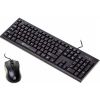Клавиатура и мышь Oklick 620M Black