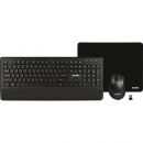 Беспроводная клавиатура и мышь Sven KB-C3800W Black