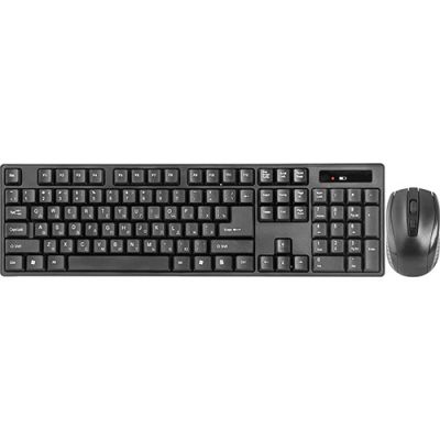 Беспроводная клавиатура и мышь Defender C-915 Black USB