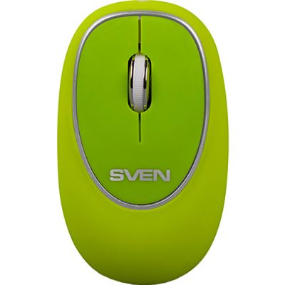 Мышь Sven RX-555 Antistress Silent Green USB