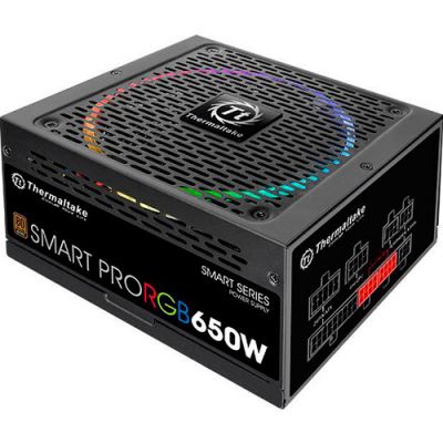 Блок питания Thermaltake Smart Pro RGB PS-SPR-0650FPCBEU-R 650Вт