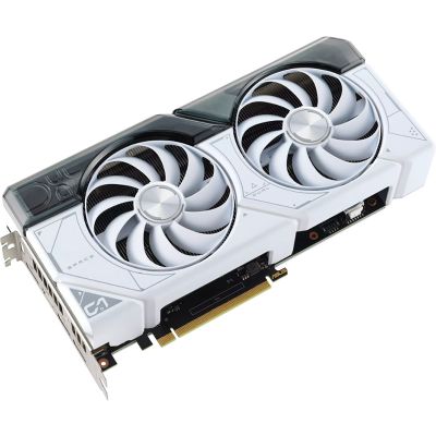 Видеокарта 12Gb ASUS DUAL-RTX4070-O12G-WHITE (NVIDIA GeForce RTX 4070)