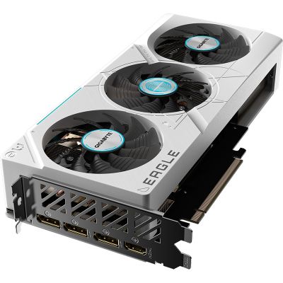 Видеокарта 12Gb Gigabyte GV-N407SEAGLEOC ICE-12GD (NVIDIA GeForce RTX 4070 SUPER)